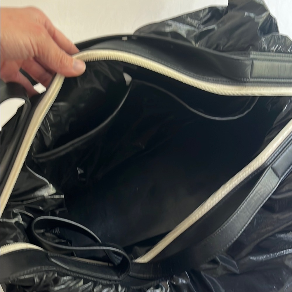 Rag & Bone Black and Cream Bag - Picture 5 of 6